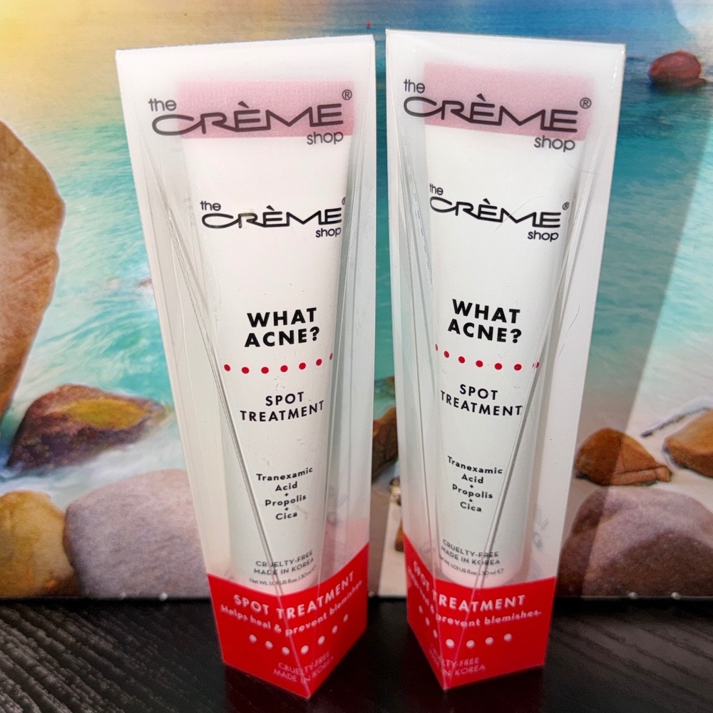 The Creme Shop What Acne Spot Treatment Duo Tranexamic Acid Propolis Cica 2pk